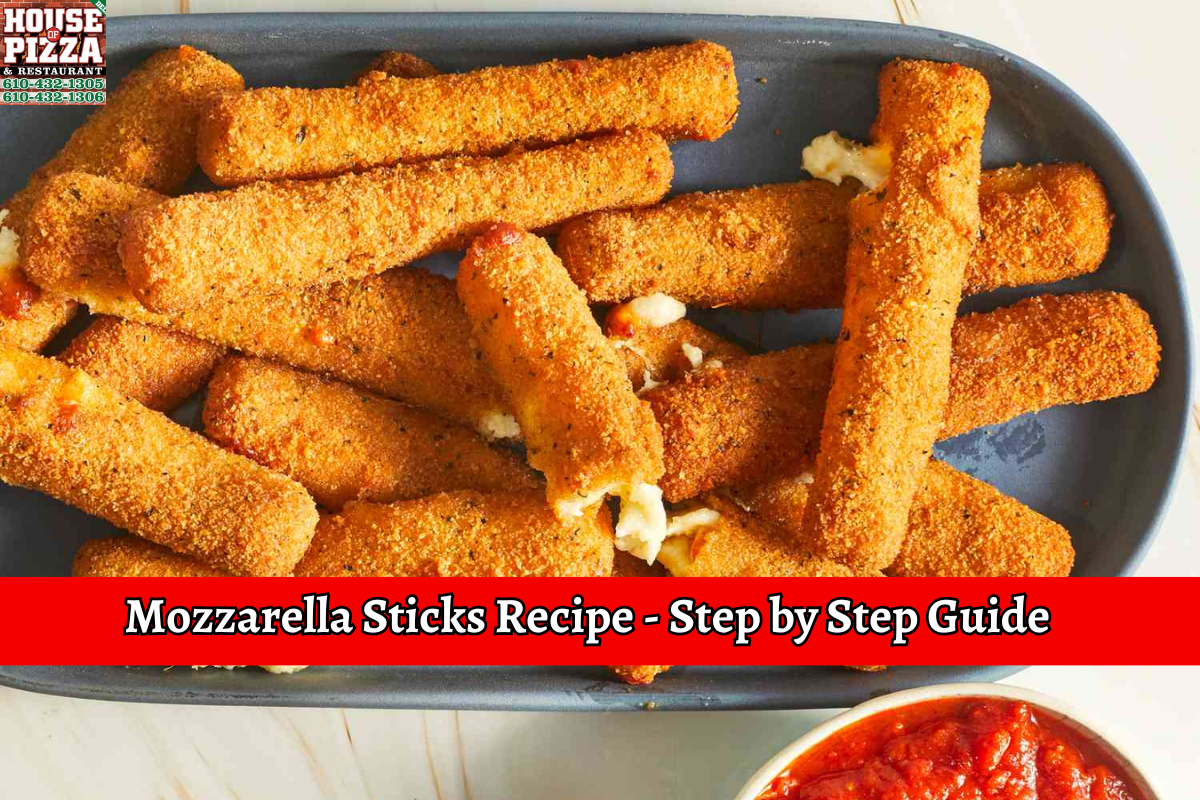 Mozzarella Sticks Recipe - Step by Step Guide